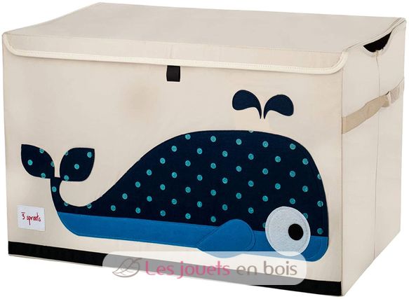 Whale toy chest EFK107-001-003 3 Sprouts 1