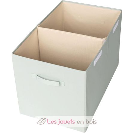 Green recycled fabric toy chest EFK-107-001-021 3 Sprouts 2