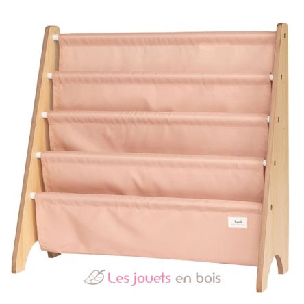 Clay recycled fabric book rack EFK-107-016-008 3 Sprouts 1