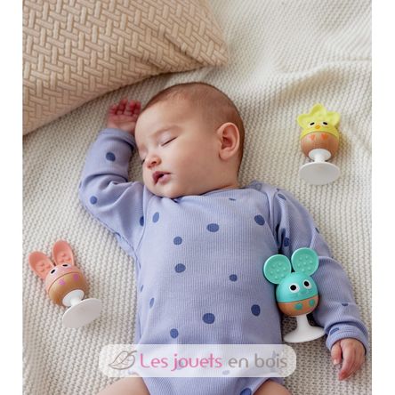 Cheery Critter Rattle Trio HA-E0123 Hape Toys 2