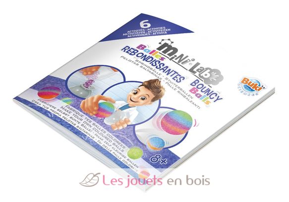 Mini Lab Bouncy Balls BUK3009 Buki France 4