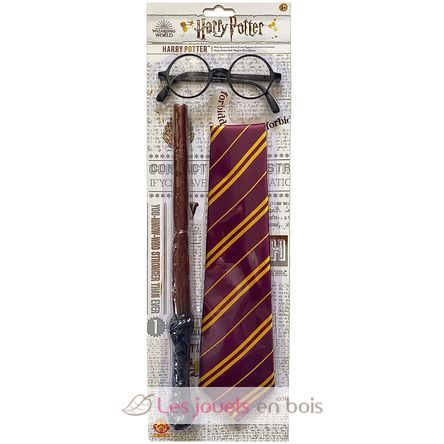 Harry Potter Glasses, Wand, and Tie R301119 Rubies 1