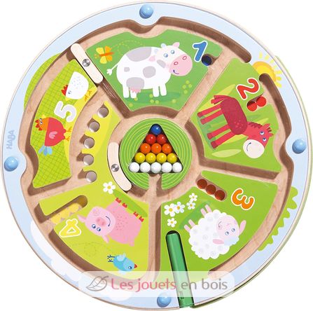 Magnetic Game Number Maze HA301473 Haba 1