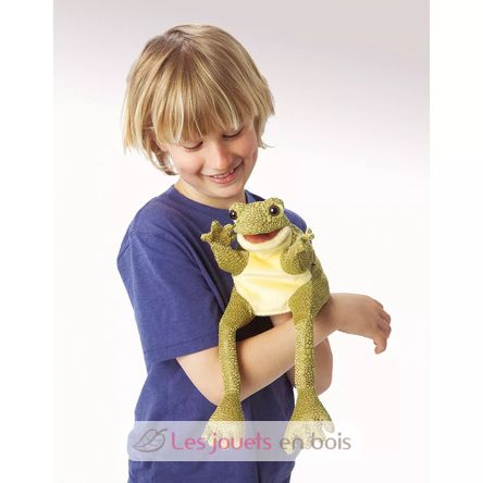 Handpuppet Funny Frog FO-3033 Folkmanis 3