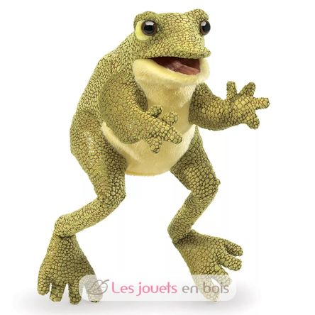 Handpuppet Funny Frog FO-3033 Folkmanis 1
