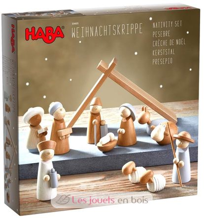 Wooden Nativity Set HA304685 Haba 1