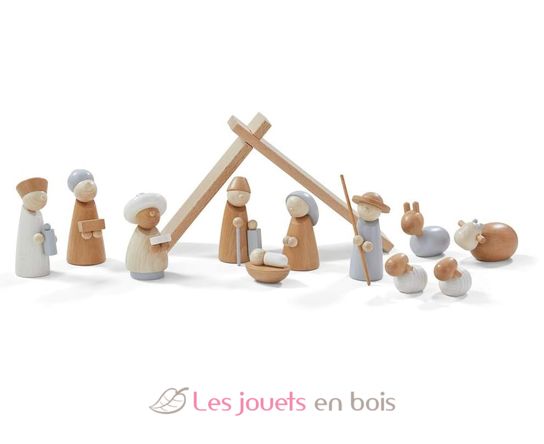 Wooden Nativity Set HA304685 Haba 2