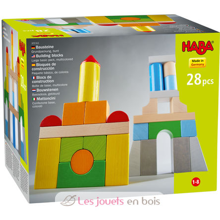 Multicolored Building Blocks HA305163 Haba 4