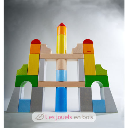 Multicolored Building Blocks HA305163 Haba 3