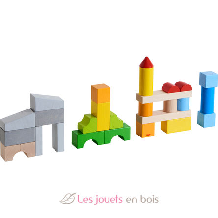 Multicolored Building Blocks HA305163 Haba 5