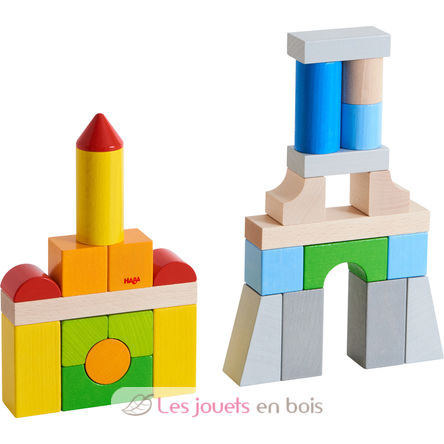Multicolored Building Blocks HA305163 Haba 1