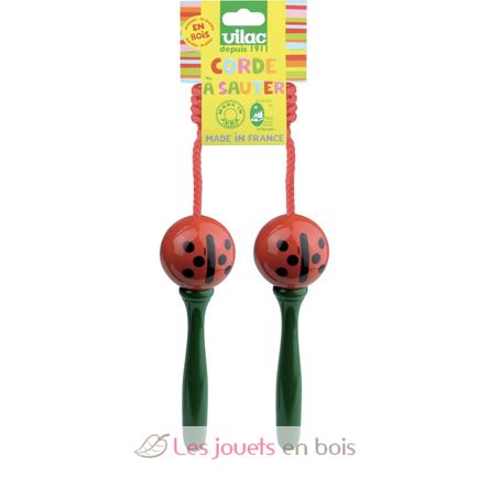 Ladybug jump rope VI-3081 Vilac 3