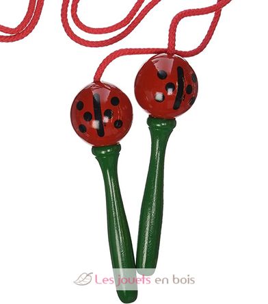 Ladybug jump rope VI-3081 Vilac 1