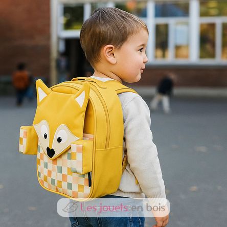 Cyranos the fox backpack DE31036 Les Déglingos 4