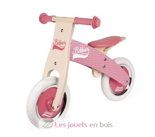 Pink Little Bikloon Balance Bike J03259 Janod 3