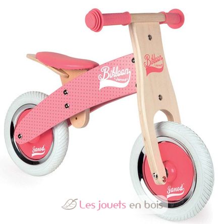 Pink Little Bikloon Balance Bike J03259 Janod 1