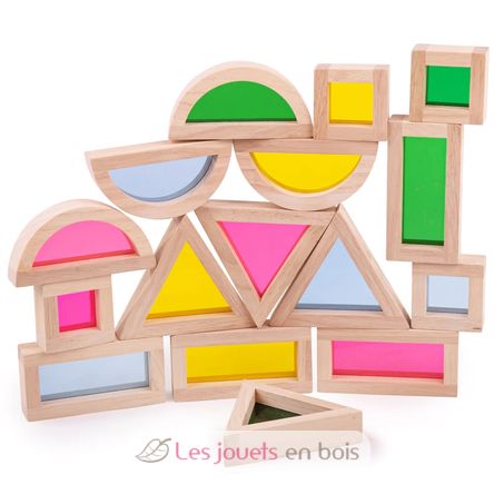 Natural Sensory Shapes BJ-33033 Bigjigs Toys 1