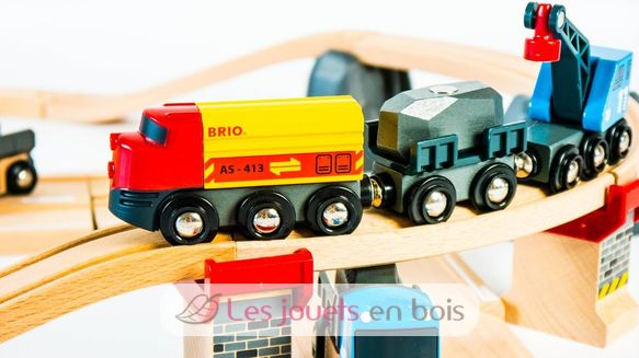 Rail & Road Loading Set BR-33210 Brio 6