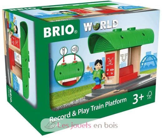 Record & Play Train Platform BR33840 Brio 2