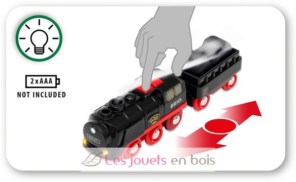 Battery-Operated Steaming Train BR33884 Brio 5