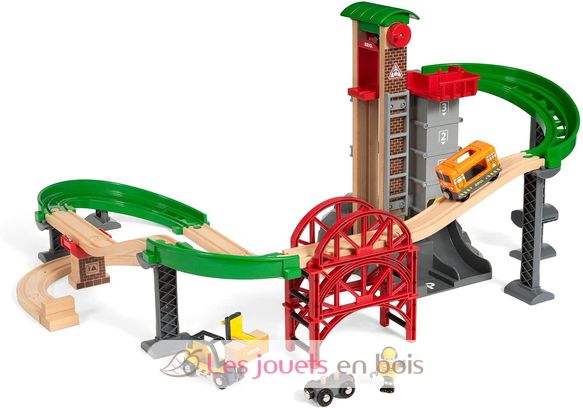 Lift & Load Warehouse Set BR33887 Brio 2