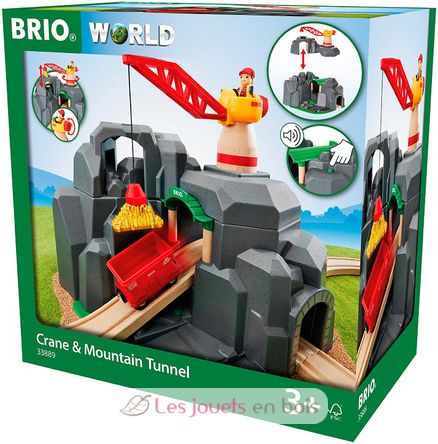 Crane & Mountain Tunnel BR33889 Brio 9