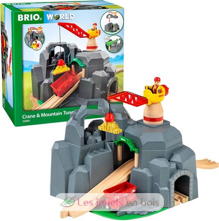 Crane & Mountain Tunnel BR33889 Brio 1