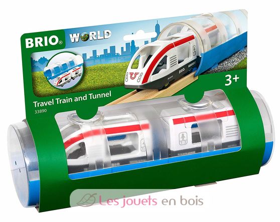 Travel Train and Tunnel BR33890 Brio 4