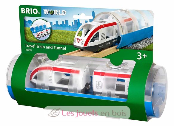 Travel Train and Tunnel BR33890 Brio 1