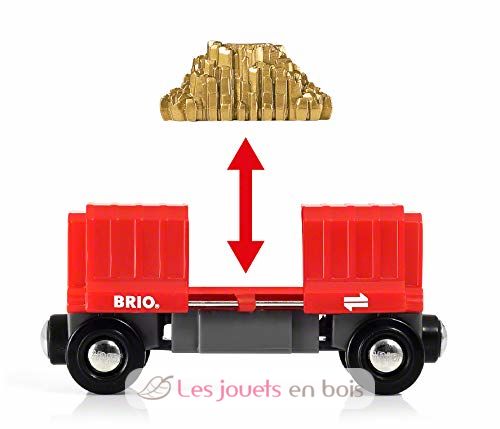 Gold Load Cargo Wagon BR33938 Brio 2