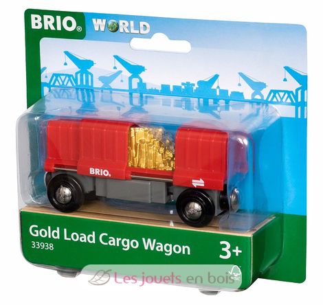 Gold Load Cargo Wagon BR33938 Brio 3
