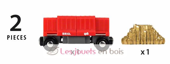 Gold Load Cargo Wagon BR33938 Brio 4