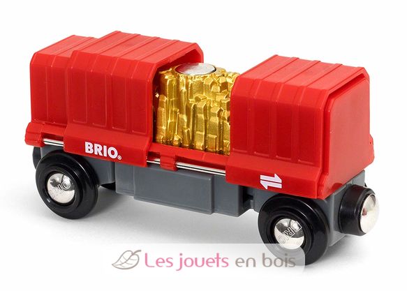 Gold Load Cargo Wagon BR33938 Brio 1