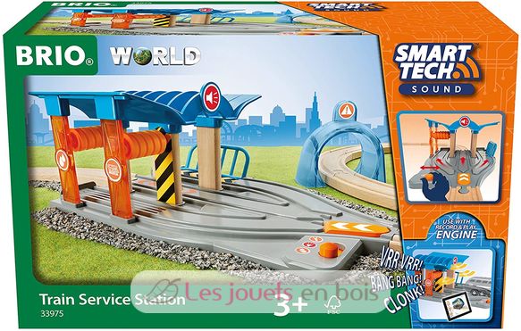 Smart Tech Sound Train Service Station BR33975 Brio 2