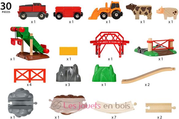 Animal Farm Set BR-33984 Brio 3