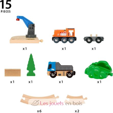 Starter Lift and Load Train Set BR36028 Brio 2