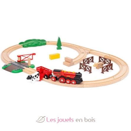 Mighty red train set BR36029 Brio 3