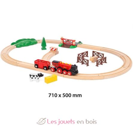 Mighty red train set BR36029 Brio 8