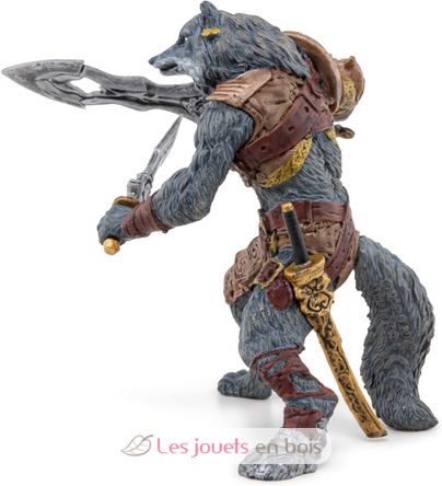 Mutant Wolf Figurine PA-36029 Papo 4
