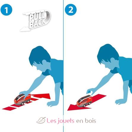 Pull Back Train Set BR36102 Brio 2