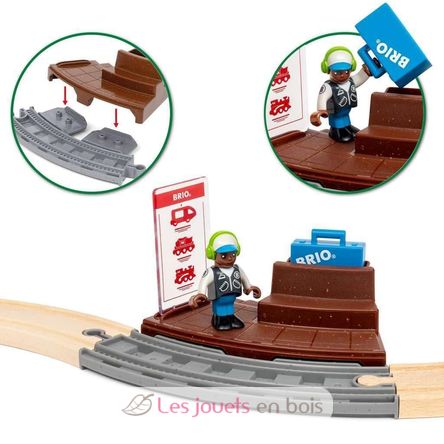 Pull Back Train Set BR36102 Brio 6