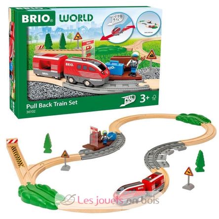 Pull Back Train Set BR36102 Brio 1