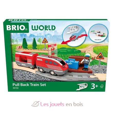 Pull Back Train Set BR36102 Brio 7