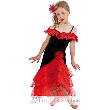 Spanish girl costume for kids 128cm CHAKS-C4028128 Chaks 1
