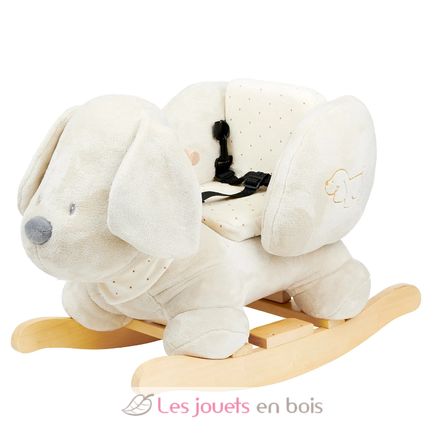 Rocking toy Charlie the dog vanilla NA388108 Nattou 1