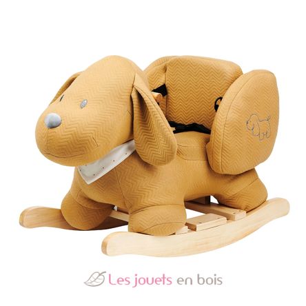 Rocking toy Charlie the dog caramel NA388115 Nattou 1