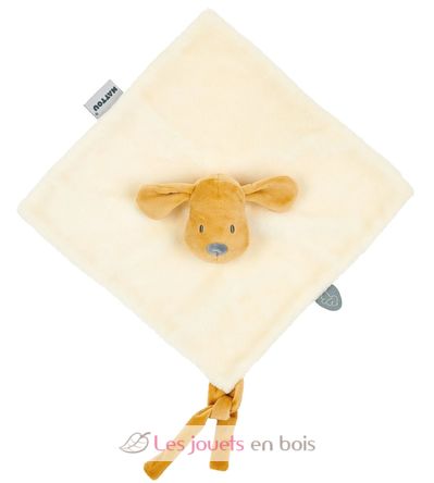 Cuddle cloth Charlie the dog, vanilla NA388146 Nattou 1