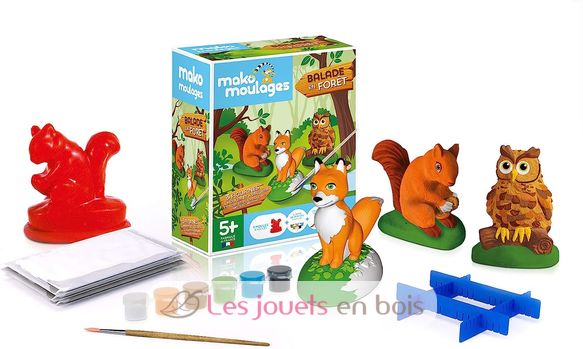 Molding box Forest animals MM-39049 Mako Créations 2