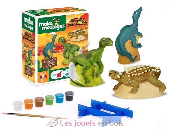 Molding box 3 dinosaurs MM-39097 Mako Créations 1