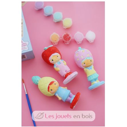 Dolly Fruit figurines to paint and decorate MM39201 Mako Créations 8